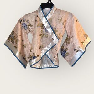 Halloween Kimono Style Jacket Harori Inspired Open Front Witchy Boho Fall Layer